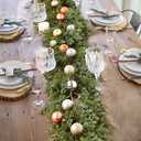 6FT Pine Garland Christmas Greenery Clearance, Realistic Cedar Cypress Garland for Home Mantel Fireplace Table Centerpiece Decoration