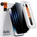 DIMONCOAT 4-PACK TOP 9H+ Glass for iPhone 14 Pro Privacy Screen Protector [Auto Alignment Kit] [10X Military Protection] UNBREAK Tempered Glass Film for iPhone 14 Pro 6.1 inch [Case Friendly]