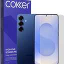 COKER [2 PACK Korean Precision Matte Screen Protector for Galaxy S25 Plus Shatterproof Matte Film [Anti Glare & Anti-Scratch] [Anti Fingerprint] for Galaxy S25 Plus