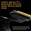 EZDIY-FAB [30cm PCIE 3.0 16x Extreme High Speed Riser Cable PCI Express Port GPU Extension Card-Straight Connector