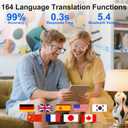 AI Smart Glasses for Men & Women with ChatGPT, Bluetooth Glasses with 165 Languages Translation, Color-Change Lens, Meeting Analysis, Music Playback, Hands-Free Calls, UV & Blue Light Protection