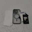 TOCOL Magnetic for iPhone 16 Pro Case, Upgraded Full Camera Protection, Compatible with Magsafe, Drop Protection, Translucent Matte Back Bumper for iPhone 16 Pro 6.3-Inch (Gray)