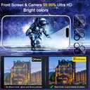 3 x Ferilinso 3 Pack Screen Protector for iPhone 15 Pro with 3 Pack Tempered Glass Camera Lens Protector Phone Case Friendly Ultra Accessories Protector de Pantalla for Apple iPhone 15 Pro