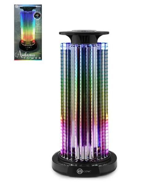 Biconic Ambience Tower Color Changing Wireless Speaker
