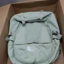 The North Face Recon Laptop Pack, Misty Sage Dk Hth/Meld Gy-NPF, OSFA | Commuter Travel Bag, 18" Laptop Sleeve, Water-Repellent, One Size