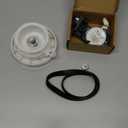 W10913953 49tyz-e120a1 Washer Shift Actuator W10721967 Washer Pulley Clutch W10006384 Drive Belt by Blutoget-Fit for Whirlpool Kenmore Maytag Washing Machines -Replaces W10597177 W10815026 W11481722