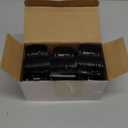 Hot Roller Clips Hair Curler Claw Clips Replacement for Women Girls Hair Section Styling (12 Pieces, Black)