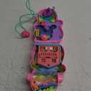 Polly Pocket Dolls & Playset with Pets & 13 Accessories, 2-in-1 Momma Monkey & Baby Wearable Purse & Animal Toy