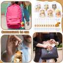 Hollowfly Capybara Stress Balls Employee Appreciation Gifts Mini Animal Relief Keychain for Social Worker, Staff Squeeze