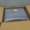 FinRec 8x10 Washable Area Rugs for Bedroom Living Room, Low Pile Thin Rug Solid Color, Non-Slip Carpet Indoor for Home Decor (Navy Blue)