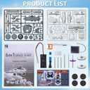 STEM Projects for Kids Ages 8-12, Science Kits, Solar Space Toys Gifts for 8 9 10 11 12 Year Old Teen Boys Girls, 120Pcs STEM Building Robots Toys for Teenage Ages 8 9 10 11 12