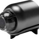 NADUSEP Mini Wi-Fi Camera, 1080P HD with160 Wide-Angle, Motion Detection, Night Vision, Micro Monitor Small Cam for Home, Office, and Outdoor