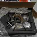 Vivicreate Single burner cast iron flame camping stove, include CSA listed regulator and gas hose (HT-C-0011)