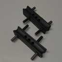 2PCS Concrete Vibratory Wet Screed Vibro Mount Compatible With Magic Screed Replaces HD6060 HD7070 Models
