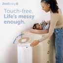 Jool Baby SmartWave Plus Diaper Pail & Refill Motion Sensing Lid with Odor Lock Compatible with Regular Trash Bags Holds up to 50 Newborn Diapers