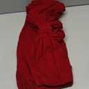 20 x 71 Inches Christmas Extra Large Velvet Bows Christmas Tree Topper Decor Giant Xmas Tree Toppers Bows for Home Wreath Wall Backdrop Birthday Wedding Party Decorations(Deep Red)