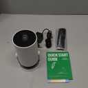 CLOKOWE Mini Projector with WiFi and Bluetooth, Built-in Apps, Smart Portable Projector with 180 Rotation, Auto Keystone, Support 1080P, Compatible with HDMI/USB/TV Stick/Smartphone/Laptop (White)