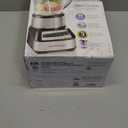 Hamilton Beach Wave Crusher Blender For Smoothies With 40 Oz Glass Jar and 14 Functions, Ice Sabre Blades & 700 Watts for Consistently Smooth Results, Black + Stainless Steel (54221)