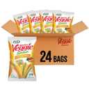Sensible Portions Garden Veggie Snacks - Veggie Straws, Snack Size, Cheddar Cheese, 1 Oz (Pack of 24) (EXP 08/01/26)