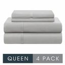 Modavari Egyptian Cotton Queen Sheet Set 4 Pcs