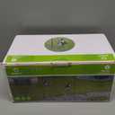 Dynaming 2 Pack Solar Hanging Lights Outdoor, Solar Powered Garden Decorative Lanterns with 2 x 38 Inch Shepherd Hooks, Waterproof Landscape Lighting for Lawn Patio Yard Pathway Driveway, Warm White