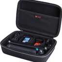 XANAD Hard Case for GoPro Hero 13 12 11 10 9 8 7 6/ DJI Osmo Action 5 4 / Osmo Nano/Osmo 360 / Insta360 GO Ultra GO3S / Ace Pro 2 Action Video Cameras - With 5 Moveable Dividers