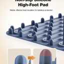 Food Warming Mat, iTRUSOU Electric Warming Tray Full Surface Heating to Keep Food Warm or Thawing, Versatile Food Warmer with 3 Temperature Setting for Parties Buffets Gatherings Holidays Daily Use (18.5*12.8inch-110V, Dark Blue)