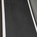 Large Bulletin Board - 72 x 48 Inches, Large Felt Board Decorative Pin Board for Wall, Foldable Photo Board, Lightweight Durable Pin Board for Home, Office, School, Classroom, Kitchen (Black)