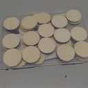 100 Pieces Unfinished Wood Circle - 2 Inch Round Disc Blank Natural Wooden Cutout Ornaments for Decoration DIY Craft Art Supplies, 0.11 inch Thick