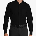 Mens Dress Shirts Long Sleeve Collared Stretch Solid Formal Wedding Dating Business Casual Button Down Shirt Size Large