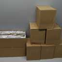 Amico 48 Pack 6 Inch 5CCT Ultra-Thin LED Recessed Ceiling Light with Metal Junction Box, 2700K-5000K Selectable, 12W Eqv 110W, Dimmable Canless Wafer Downlight with Plastic Trim, 1050 Lumens -ETL&FCC