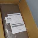 MAQQL Upholstered Headboard - Bed Backboard, Dark Brown Faux Leather Panels, 24 x 12 Inches Each, 12-Piece Set, Modern Headboard Queen Design, Easy to Assemble, Perfect for Queen Beds