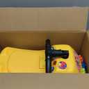 Kiddieland Sesame Street Elmo Lights & Sounds Foot-to-Floor Ride-On Toddler Push Car with Folding Handle, Ages 1236 Months, 55 lb Weight Limit