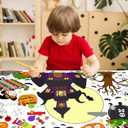 3 x AKEROCK Halloween Coloring Tablecloth Decorations, Halloween Crafts for Kids - Games, Activities, Poster, Gifts, Party Favors for Family or Classroom - 118 x 54 Inches
