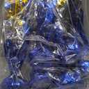 6 Pack Metallic Foil Spray Table Centerpiece Decoration Star Brust Glitter Table Topper Decor for Birthday Graduation Holiday Christmas New Year's Eve Celebration Party Supplies Gold and Blue