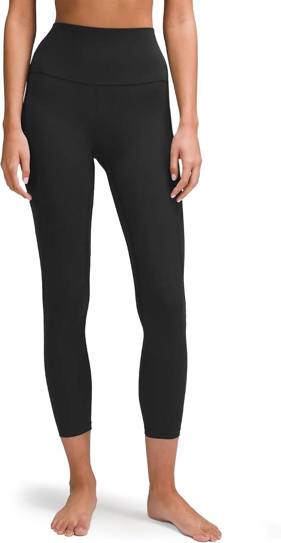 Women’s High-Waist Leggings - Buttery Soft & Breathable Leggings - Workout Leggings for Women (Black, L)
