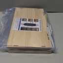 Acrylic Display Case with Adjustable LED Light, 3 Tier Clear Display Box Dustproof Showcase for Action Figures, Collectibles and Mini Toys, Assembly Display Cabinet(Wood 12.56.79in)