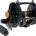 PENN Squall II Lever Drag 2 Speed Conventional Fishing Reel (SQL50VSW)