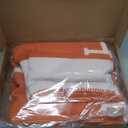 Fcteap h Blanket Soft Throw Blanket Faux Fleece Cashmere Plaid Warm Shawl Thick Knitted Plush Cozy Comfy for Women Throw Blanket for Sofa Couch Bed Queen King Size 55x66 in (Red Orange)