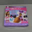 GO GLAM U-nique Kids Metallic Nail Salon Kit 200 Icons Portable Stamper & Dryer