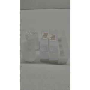 Marbrasse Small Desk Organizer with Drawer, Multi-Functional Pen Pencil Holder Storage Box for Desk, Desk Organizers and Accessories with 3 Compartments + 2 Drawer for Office Art Supplies (Clear)