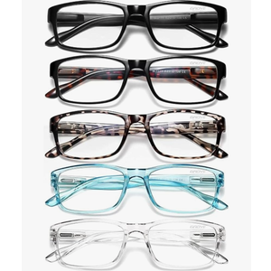 Gaoye Professional Reading Glasses for All Day - Computer Readers with Blue Light Protection - Value Pack +1.5