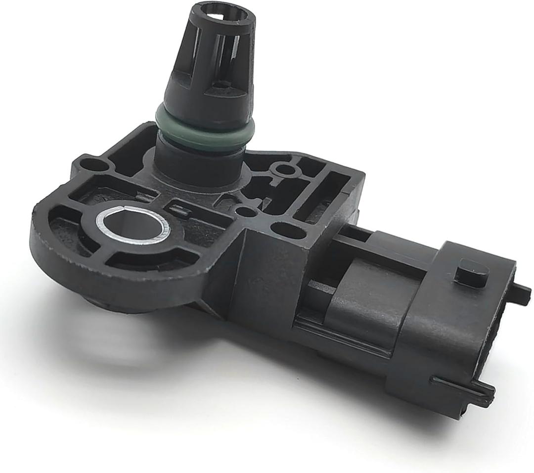 1 PC Automotive Intake Air Pressure Temperature Sensor, Engine Manifold Absolute Pressure Sensor, Engine Accessories, Compatible with Honda Civic Polaris Chevrolet (Black)