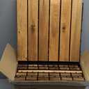 Pack of 10 Deck Tiles - 12"x12" Interlocking Natural Solid Acacia Wood for Outdoor & Indoor, Patio Garden, Balcony, Poolside - Natural6 Color