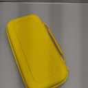 ButterFox Extra Large Carrying Case for Nintendo Switch Lite, Fits AC Adapter Charger, Compatible with JETech Protective Case and Most Grips, Game and Accessories Storage (Black/Yellow)