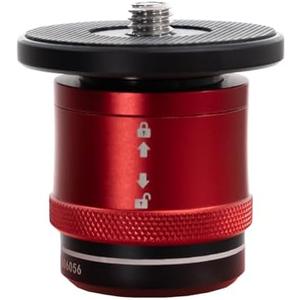 IFOOTAGE Quick Release Plate Camera Mount,Quick Release Tripod Monopod Mount with 1/4" & 3/8" Screw, Universal for Most Monopods/Tripods/Sliders