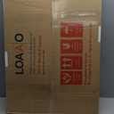 LOAAO 22X30 Gold Bathroom Mirror, Rounded Rectangle Gold Frame Mirror, Brushed Gold Bathroom Vanity Mirror Wall-Mounted, Anti-Rust, Hangs Horizontally or Vertically