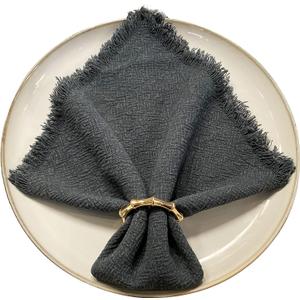 Napkin Rings Set of 12 Bamboo Knuckles Style Gold Napkin Holder Ring for Table Decoration,Wedding,Family Dinner,Party, Christmas,Thanksgiving Day,Birthday