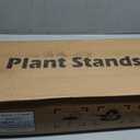 3-Tiers Wooden Raised Garden Bed Tiered Planter Box Flower Pots Vertical Garden Planter Wood Plant Stand for Vegetables Flowers Herbs for Patio, Balcony, Freestanding (Brown L), Large