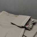 NettyPro Outdoor Cushion Slipcovers Waterproof 4 Pack Patio Chair Seat Cushion Covers with Zipper and Tie, 22 x 20 x 4 Inch, Replacement Cover Only, Khaki